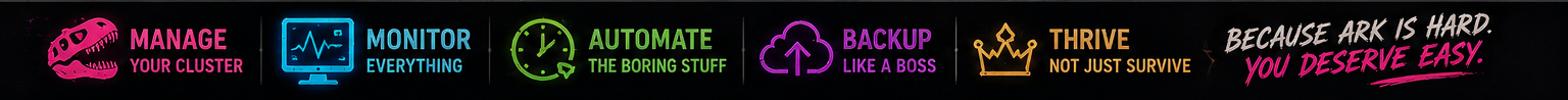 Manage your cluster. Monitor everything. Automate the boring stuff. Backup like a boss. Thrive, not just survive.